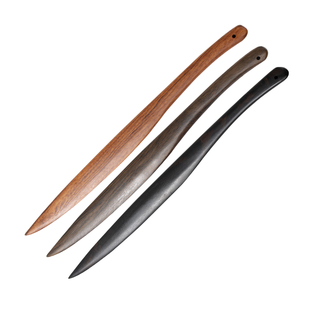 适意亦风宣实木纸刀裁纸刀宣纸专用红木复古手工文房四宝用品毛边纸日课纸用裁纸刀书法绘画用纸刀