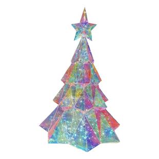 腾创跨境爆款圣诞树幻彩灯光家庭橱窗装饰创意摆件家用小型装饰灯