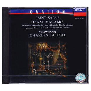 原装进口 查尔斯·迪图瓦 卡米尔·圣桑 骷髅之舞 德版CD 4250212