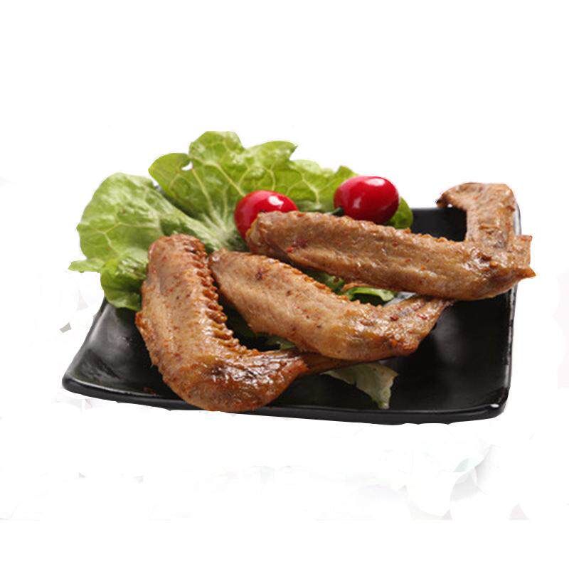 老玉泉新鲜熏味鸭翅三明即食特产