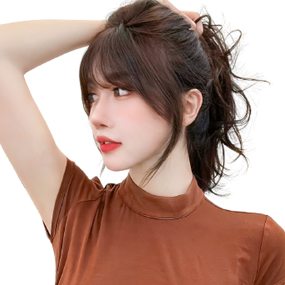 瑞家假发全真人发丝增发量