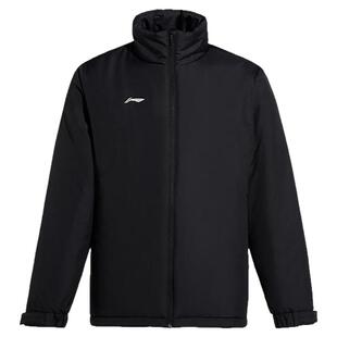 李宁羽毛球系列男女同款经典立领防风保暖运动棉服AJMU297-1