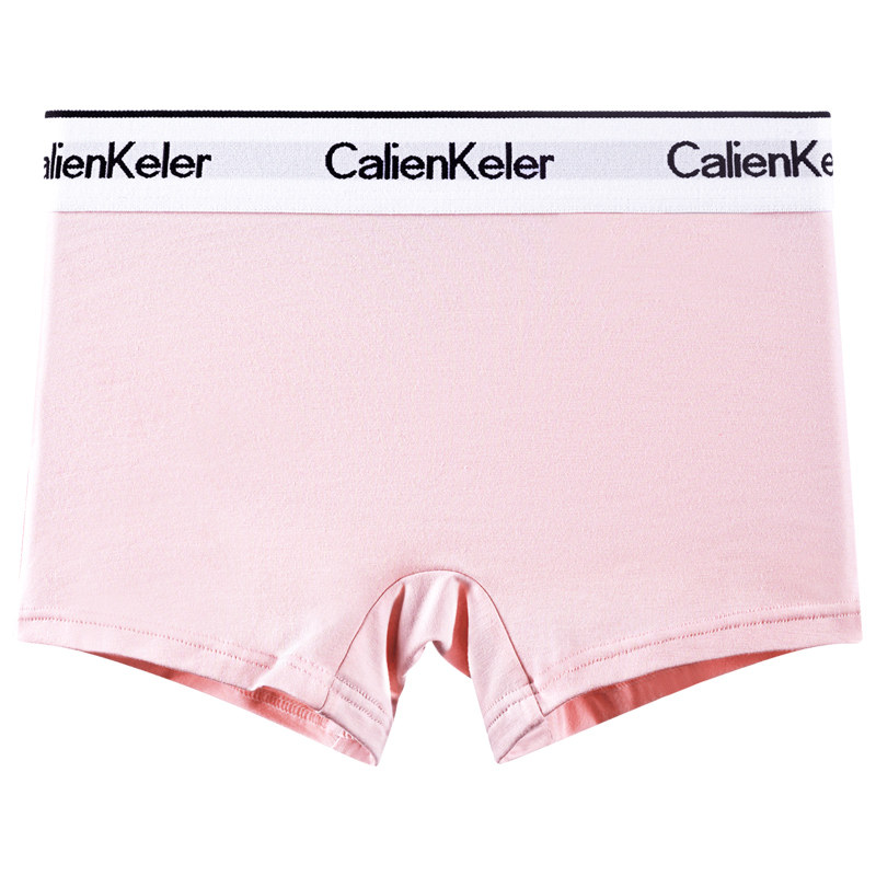 CALIENKELER平角内裤女士2025新款纯棉四角运动无痕高级加长短裤