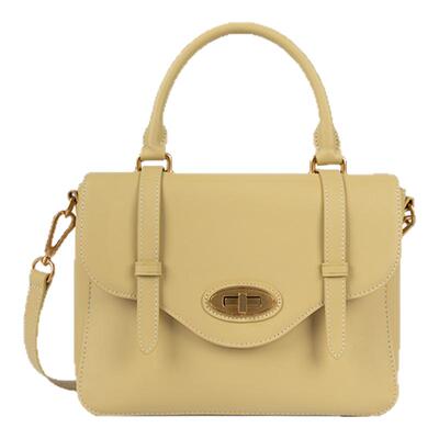 Lancaster兰卡斯特 Donna Kyla系列软质头层牛皮复古学院风剑桥包