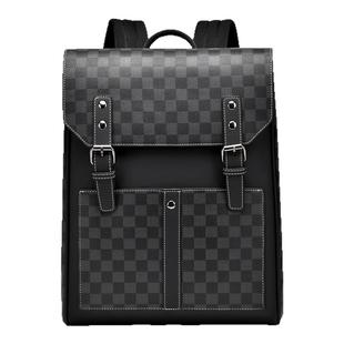 ChuongKaiye双肩包时尚大容量级感商务背包出差旅游电脑背包男款