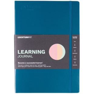 LEUCHTTURM1917德国灯塔12周学习指南B5硬封皮计划本笔记本商务工作用日记本送礼生日节日礼物自由记录