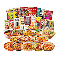 【19.9任选7袋】阿宽酸辣粉红油面皮速食