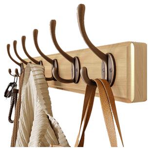 衣帽架壁挂免打孔强力承重衣服挂钩卧室入户门后墙壁墙上挂衣架钩