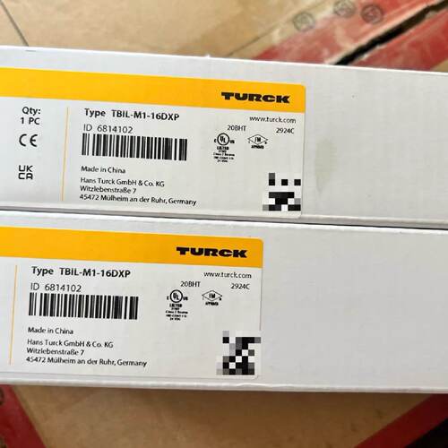【请询价】全新图尔克TBIL-M1-16DXP IO-Link模块，型