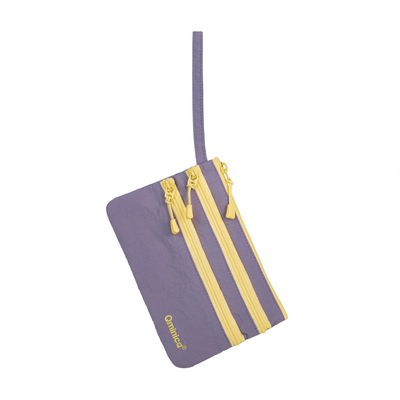 Qminica多层收纳包证件包零钱包