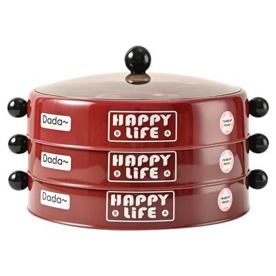 轻奢旋转分格干果盘收纳盒