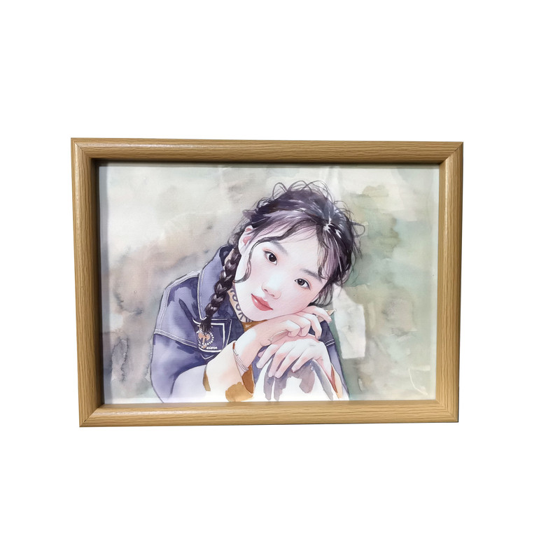 定制礼品手绘人像铅笔彩铅水彩素描画像定制真人照片人物肖像画画