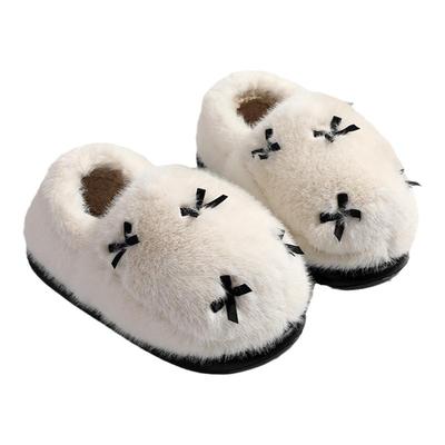 徕米亚包头蝴蝶结保暖可爱居家