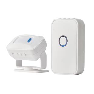 门口欢迎光临感应器店铺进门提示语音提醒迎宾报警器超市分体门铃