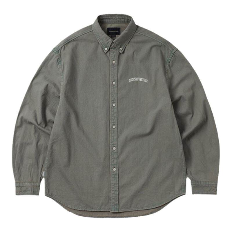 thisisneverthat® Washed Denim Shirt秋冬新款水洗牛仔衬衫