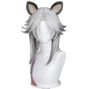 ND家】百里守约雪豹·霜爪皮肤 王者荣耀角色款cos假发