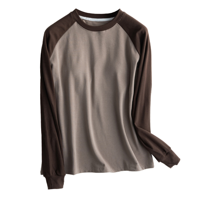 带胸垫插肩睡衣家居服套装可外穿