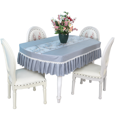 新款防水防油免洗椭圆形桌布