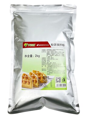 天滋优华夫饼粉松饼预拌粉2KG