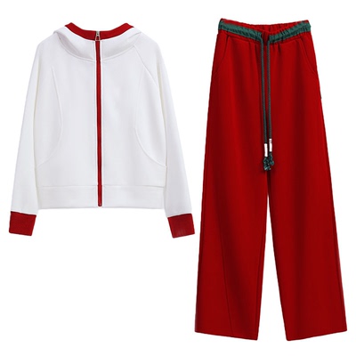 减龄显瘦运动套装女2026春季新款