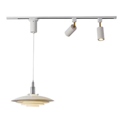 可以升降餐桌轨道简约餐厅吊灯