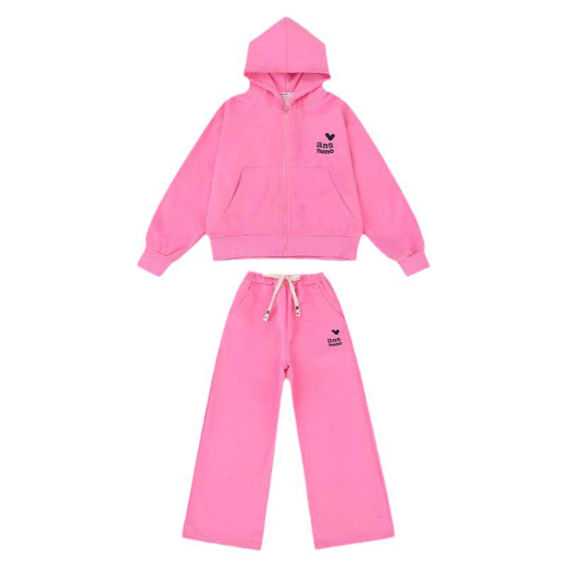 女童运动套装秋装2026新款洋气时髦儿童休闲棒球服上衣长裤两件套