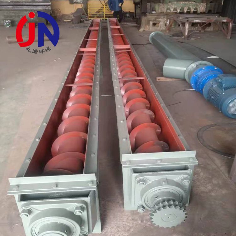 厂家定制上料U型提升机螺旋输送机输送带管式传送带除尘蛟龙轴