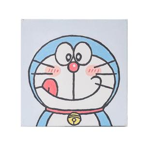 diy数字油画填色儿童手工绘可爱动漫油彩画填充小尺寸解压装饰画