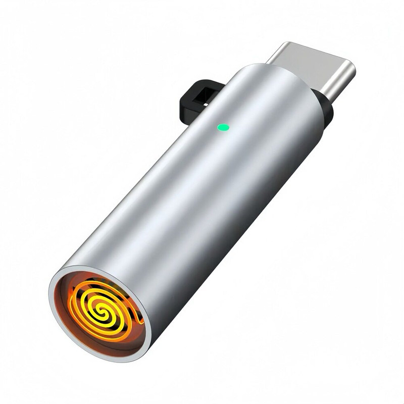 手机点火器迷你吹气点烟器防风