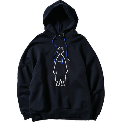 nauticawhitesail日系连帽卫衣