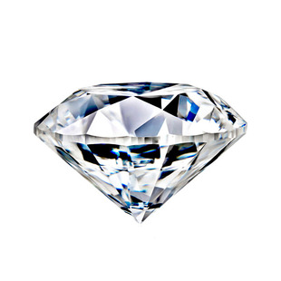 八心八箭D色VVS莫桑钻裸石圆钻30分-5克拉可镶嵌戒指吊坠耳钉饰品