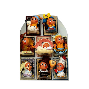 泡泡玛特盲盒收纳展示单个磁吸拉布布星星人怦然心动萌粒支架底座