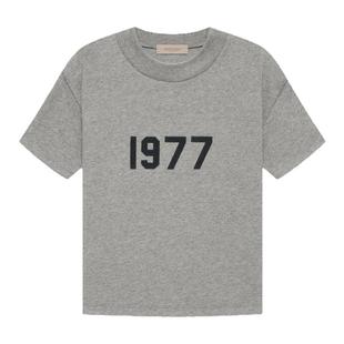 Fear Of God Essentials 1977印花短袖T恤情侣款高街美式圆领半袖