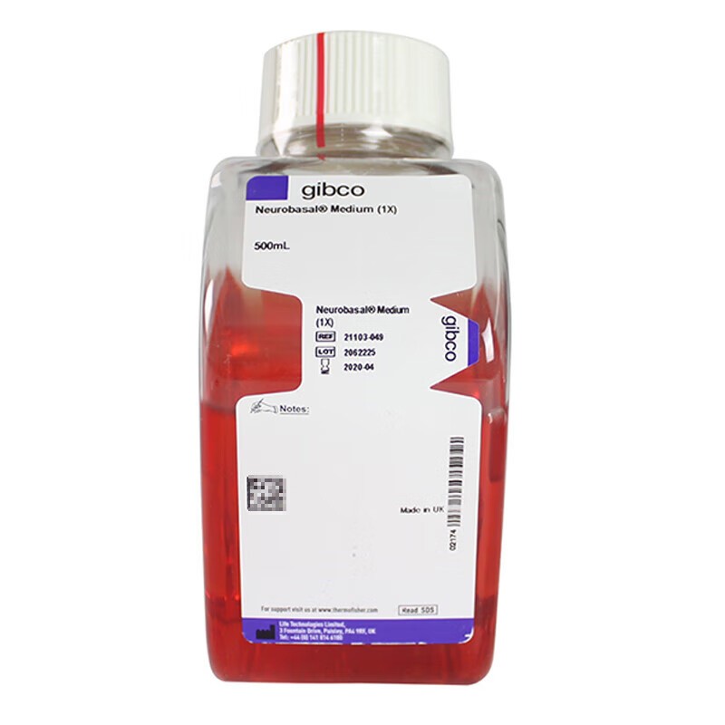 Gibco 21103-049 Neurobasal 培养基 500ml/瓶