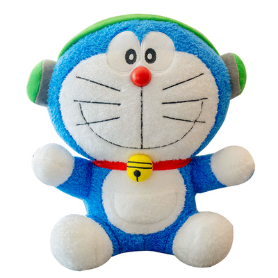 正版哆啦a梦公仔毛绒玩具