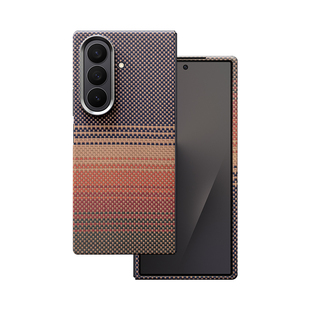 适用三星Z Fold7凯夫拉手机壳轻薄磁吸细纹芳纶纤维保护套全包防摔简约商务Galaxy W26 Kevlar心系天下