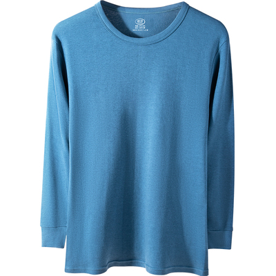 浪莎男士100%全棉抗菌防螨秋衣