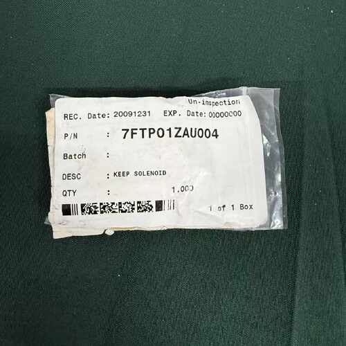 7FTP01ZAU004 KEEP SOLENOID,全新1