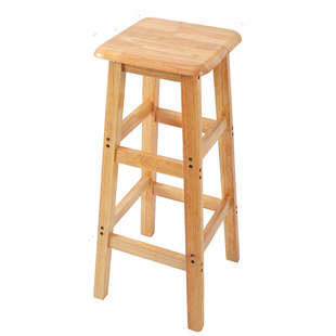 实木方凳学习凳子四方凳家用凳子商用餐馆高脚凳吧台凳登简约高凳