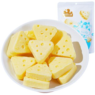 新疆牧民人家元气芝士酪奶酪块干酪三角酪奶疙瘩儿童健康营养零食