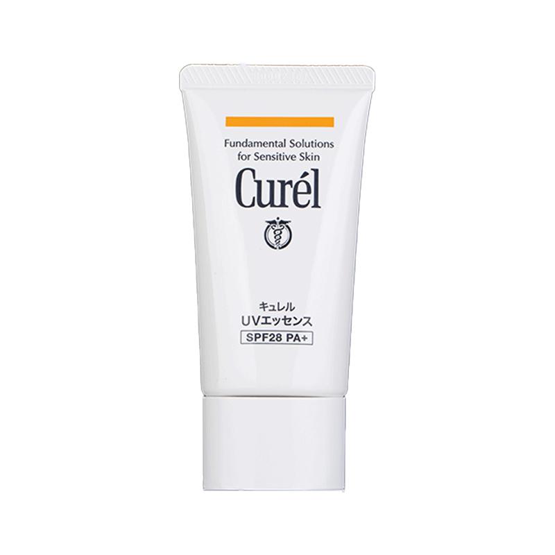 Curel/珂润保湿防晒凝蜜spf28干敏肌可用清爽温和物理防晒50g PA+