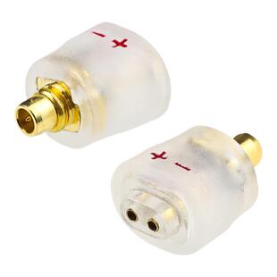 okcsc适用于舒尔se215/535/846MMCX公转0.75mm母耳机转换头转接头