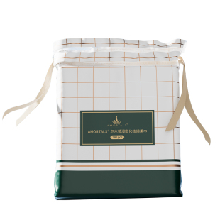 尔木萄可拉伸湿敷棉脸部化妆棉敷脸卸妆巾薄款木乃伊绷带省水专用