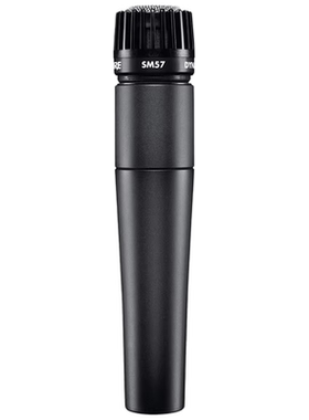 【官方正品】舒尔SM57乐器录音动圈话筒吉他军鼓贝司音箱麦克风