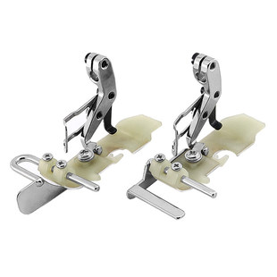 智足原装拷边机四线定规压脚可调挡边压脚定位止口中分拷边机定规