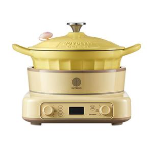 北鼎智能电磁炉免看火烧烤珐琅锅电蒸锅电火锅炒菜锅平底锅家用