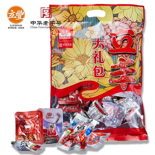 上海风味立丰零食大礼包620g卤汁牛肉猪肉枣鸭翅鸭肫年货礼包