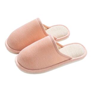 亚麻拖鞋女春秋四季室内家居家用防滑地板静音棉麻布拖鞋男款情侣