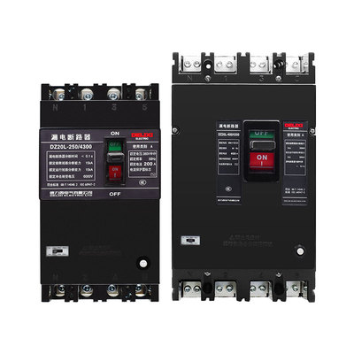 德力西dz20l三相四线漏保断路器
