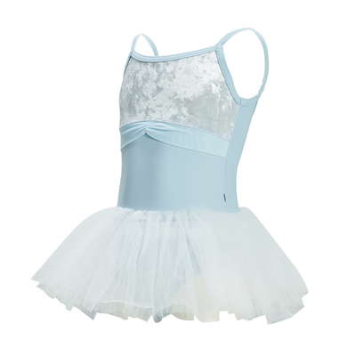 温润珍珠光泽的舞蹈蓬蓬裙